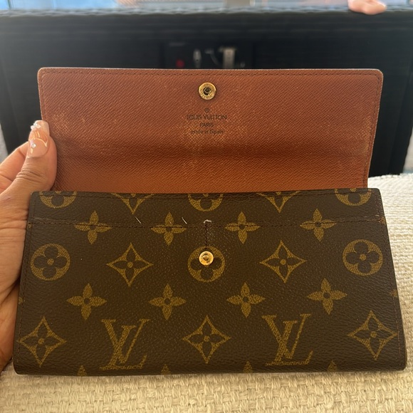 Louis Vuitton monogram Sarah wallet - Picture 5 of 10